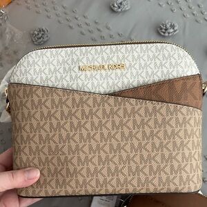 Michael Kors Multi Tone Brown Bag NEW